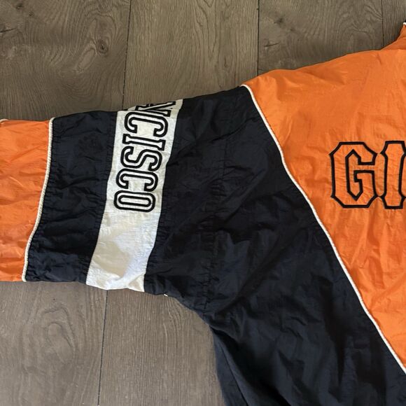 VTG Pro-Player by Daniel Young MLB SF San Francisco Giants Windbreaker Jacket L - Picture 15 of 16